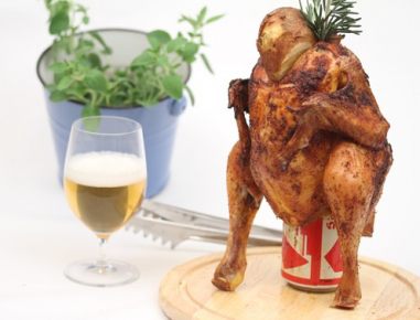 Besoffenes Grillhendl