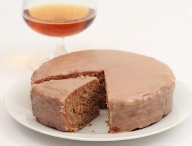 Cognac-Torte