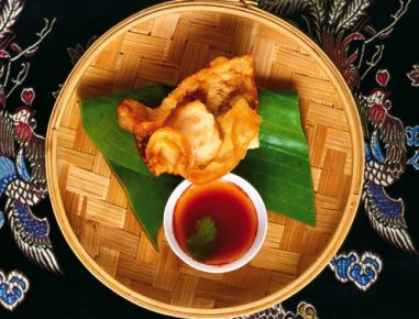 Frittierte Hühnerfleisch-Dim-Sum