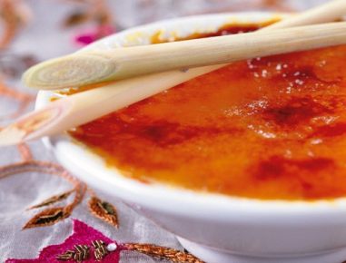 Zitronengras Crème brûlée