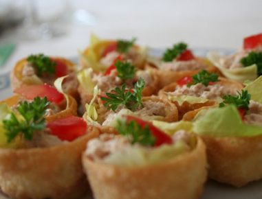 Thunfisch-Häppchen