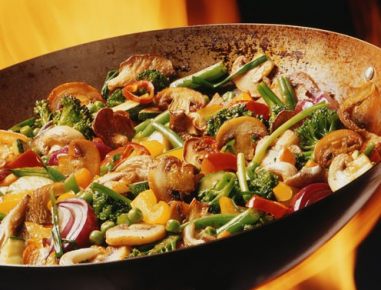 Wok-Gemüse mit Tofu á la Toni Mörwald