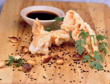 Garnelentempura