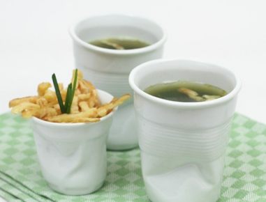 Spinatsuppe