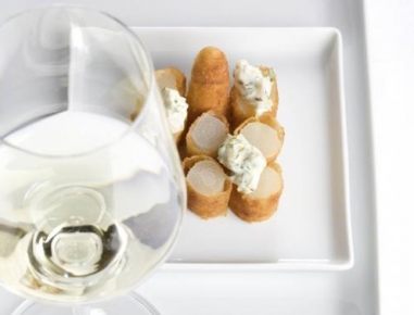 Gebackener Spargel mit Rahm-Tartare-Sauce