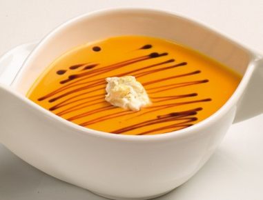 Kürbissuppe auf Kärntner Art