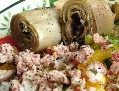 Artischocken mit Pancetta