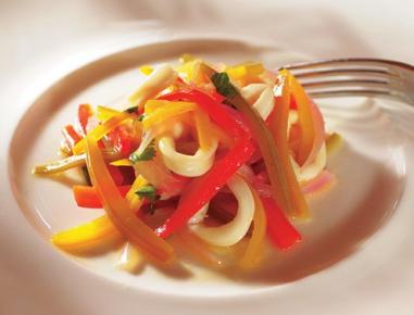 Eingelegte Calamari