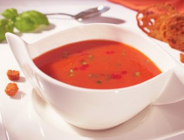 Gazpacho (Kalte Gemüsesuppe)