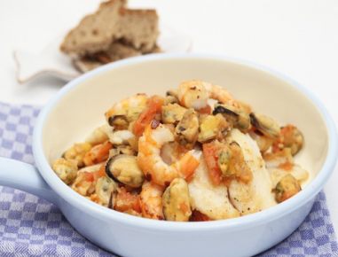 Baskische Fischpfanne