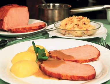 Gebratenes Selchfleisch