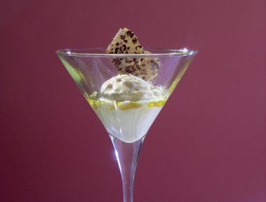 Leinölcremeeis mit Vanille