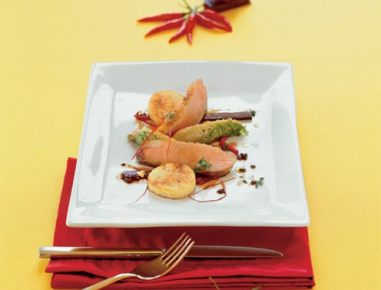 Entenbrust mit Chili-Schokoladesauce