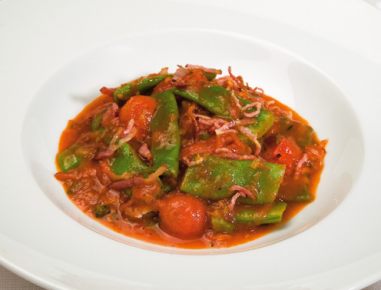 Fisolengulasch
