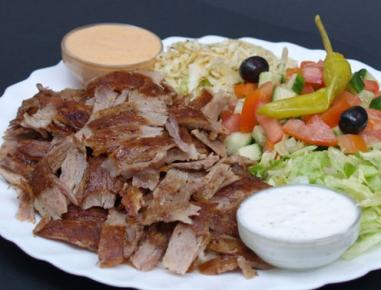 Gyros mit Tsatsiki
