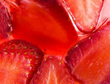Gelee-Erdbeeren