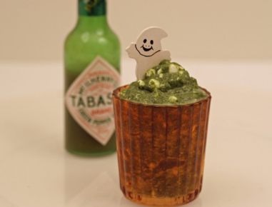 Grüner Schleimdip