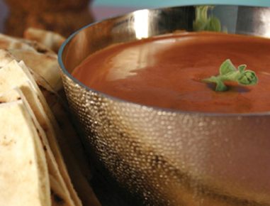 Griechischer Tomaten-Bohnen-Dip