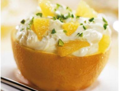 Orangen-Mascarino Creme