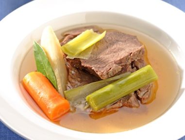 Tafelspitz mit Senffrüchtesauce