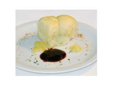Dampfbuchteln mit Apfelfülle