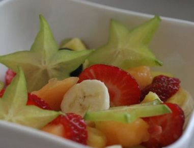 Fruchtsalat mit Carambola