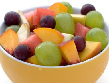 Fruchtsalat mit Datteln