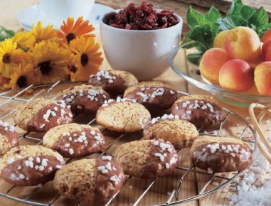 Aprikosen-Cranberry-Kekse