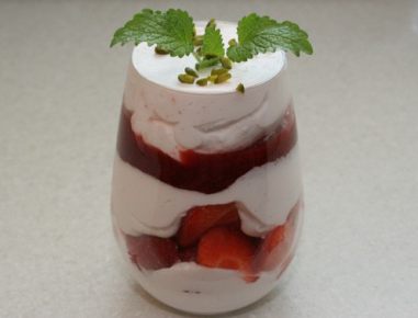 Erdbeer Panna Cotta