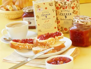 Marillen-Kirsch-Gelee