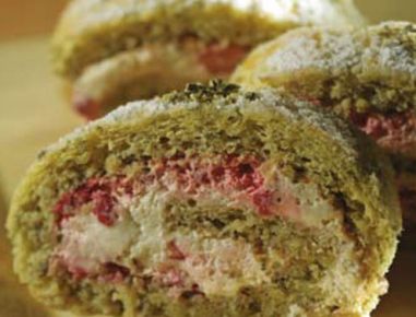 Kürbiskernroulade