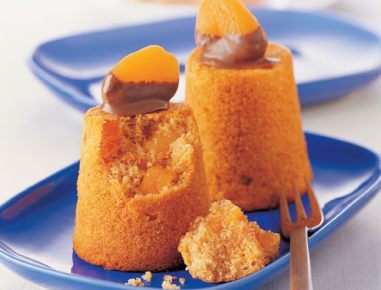 Dinkelkuchen mit Marillen