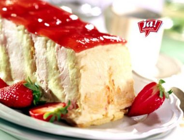 Erdbeer-Karamell Torte