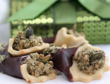 Weihnachtsstanizel mit Kürbiskernülle