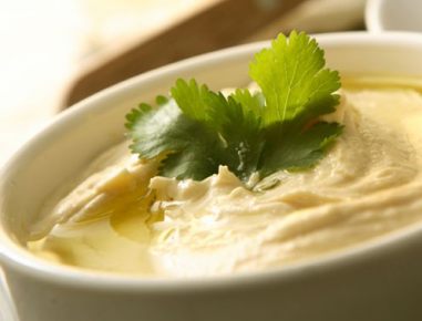 Kichererbsenaufstrich (Hummus)