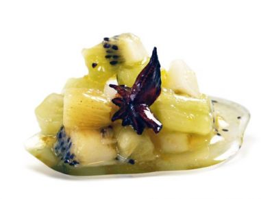Birnen-Kiwi-Ragout