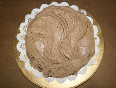 Biskuitroulade mit Erdbeeren