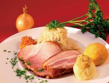 Gekochtes Selchfleisch (Geselchtes)