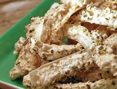 Knusprige Kürbiskernbögen