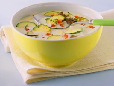 Pikante Zucchinisuppe