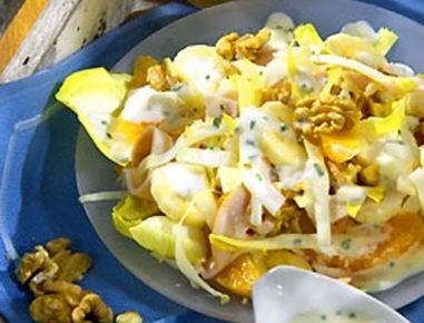 Chicorée-Obstsalat