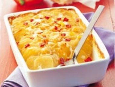 Kartoffel-Gratin mit Cremefine
