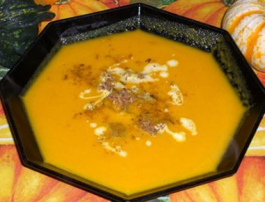 Kürbis-Ingwersuppe