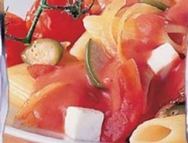 Penne in Paradeiser-Rahmsauce