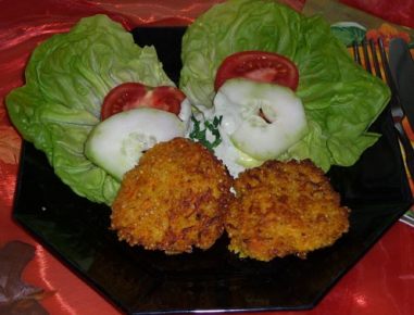 Hirselaibchen mit Karotten