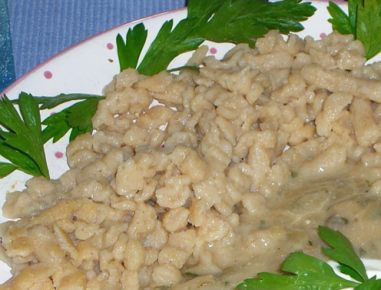Kamutspätzle