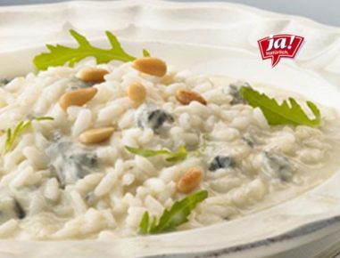 Ja! Natürlich Risotto mit Gorgonzola