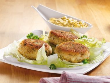 Fischlaibchen mit Kräutersauce