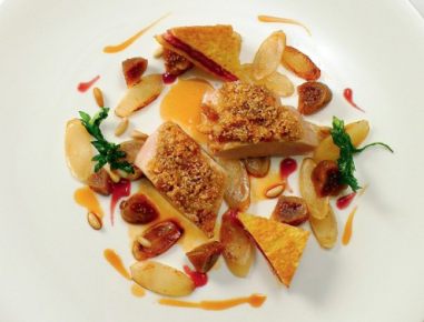 Kalbsfilet mit Feigen-Nuss-Kruste