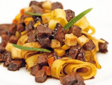 Wildschwein Tagliatelle